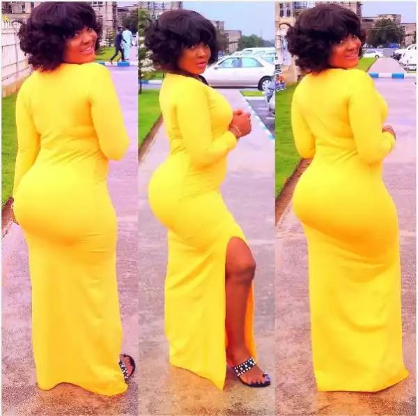 So Alluring: Budding Nollywood Actress Parades Hot Bum Bum on Social Media (Photos)